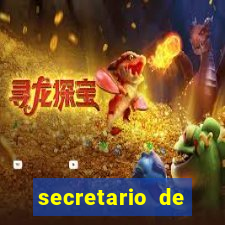 secretario de esporte salario